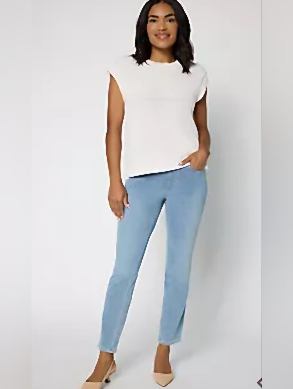Belle Straight Leg Jeans Size 10 NEW - Picture 3 of 3